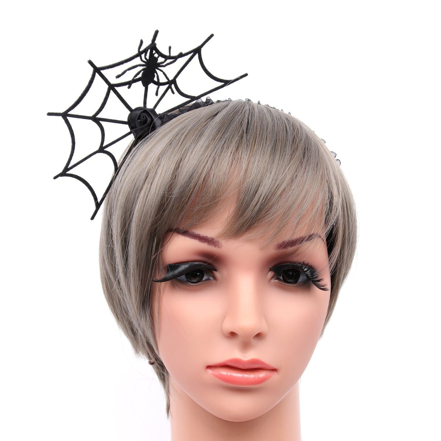 Love Sweety Halloween Spider Ghost Pumpkin Hair Hoop Cosplay Devil Headband (Spider)