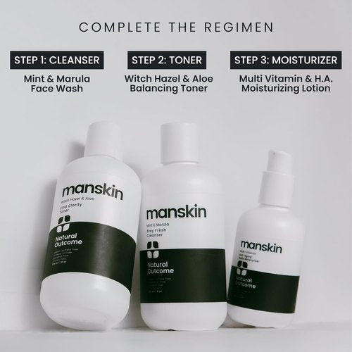 Regine Switzerland Men's Face Cream Moisturizer - Anti-Aging Daily Skincare Kit (4 Oz)