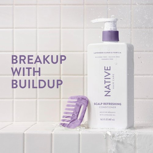 Native Lavender Cloud & Vanilla Scalp Refreshing Conditioner - 16.5 fl Oz for Nourished Hair