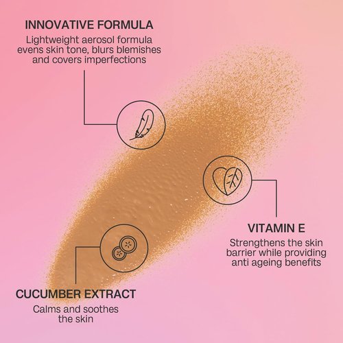 Bali Body Instant Tan Spray Bundle - Light to Medium Flawless Bronzed Finish + Reusable Brush | Vegan & Cruelty-Free
