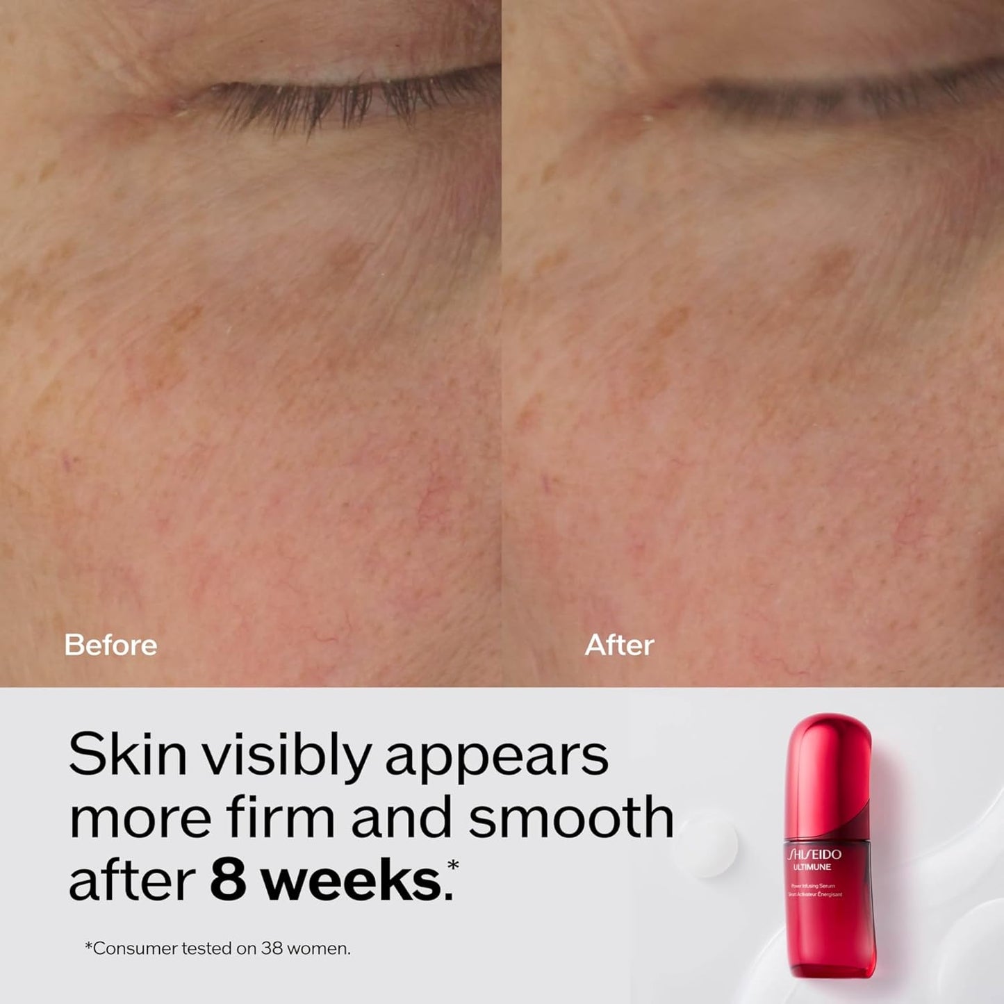 Shiseido Ultimune Power Infusing Serum 1.6 oz | Essential Energy Hydrating Cream 50 mL