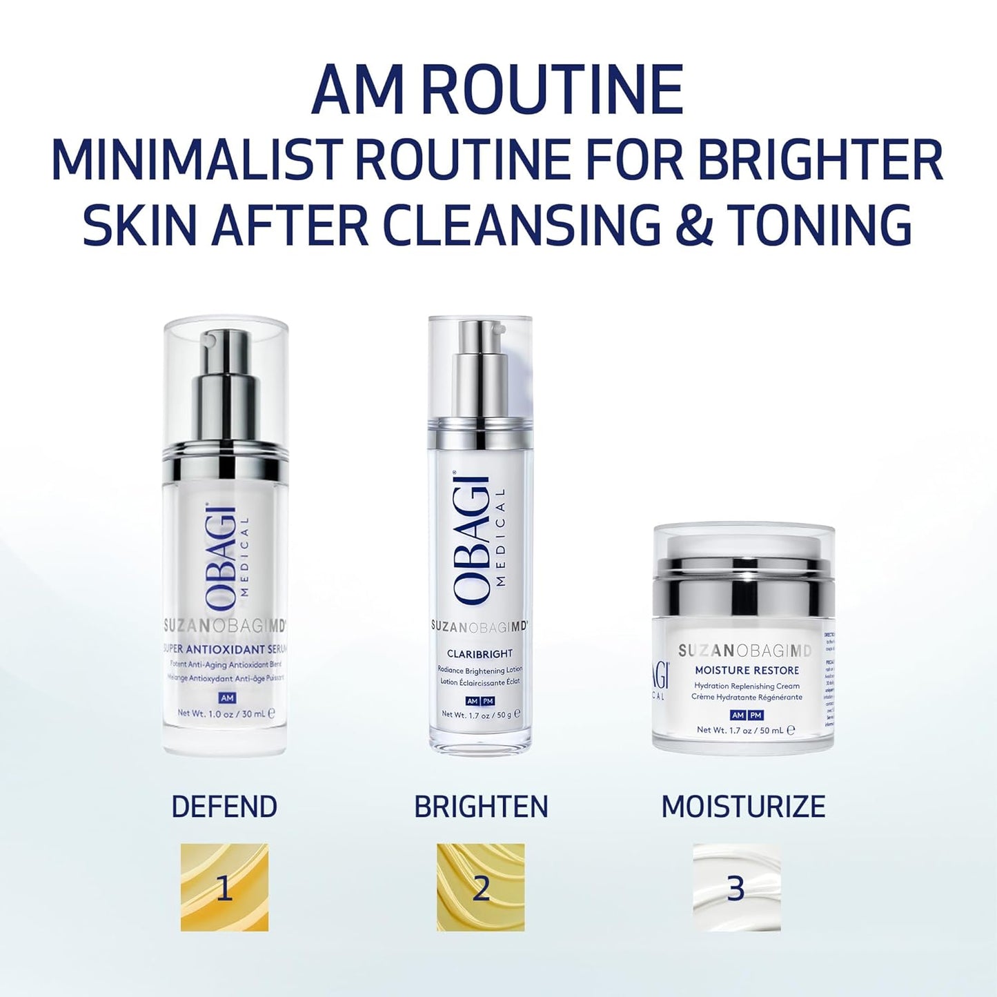 SUZANOBAGIMD Claribright Brightening Lotion - Reduces Dark Spots & Redness, 1.7 oz for Sensitive Skin