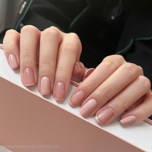 GAOY Pink Gel Nail Polish, 16ml Soak Off Gel Polish, UV Light Cure for Nail Art DIY Manicure at Home, 3081 Muted Pink