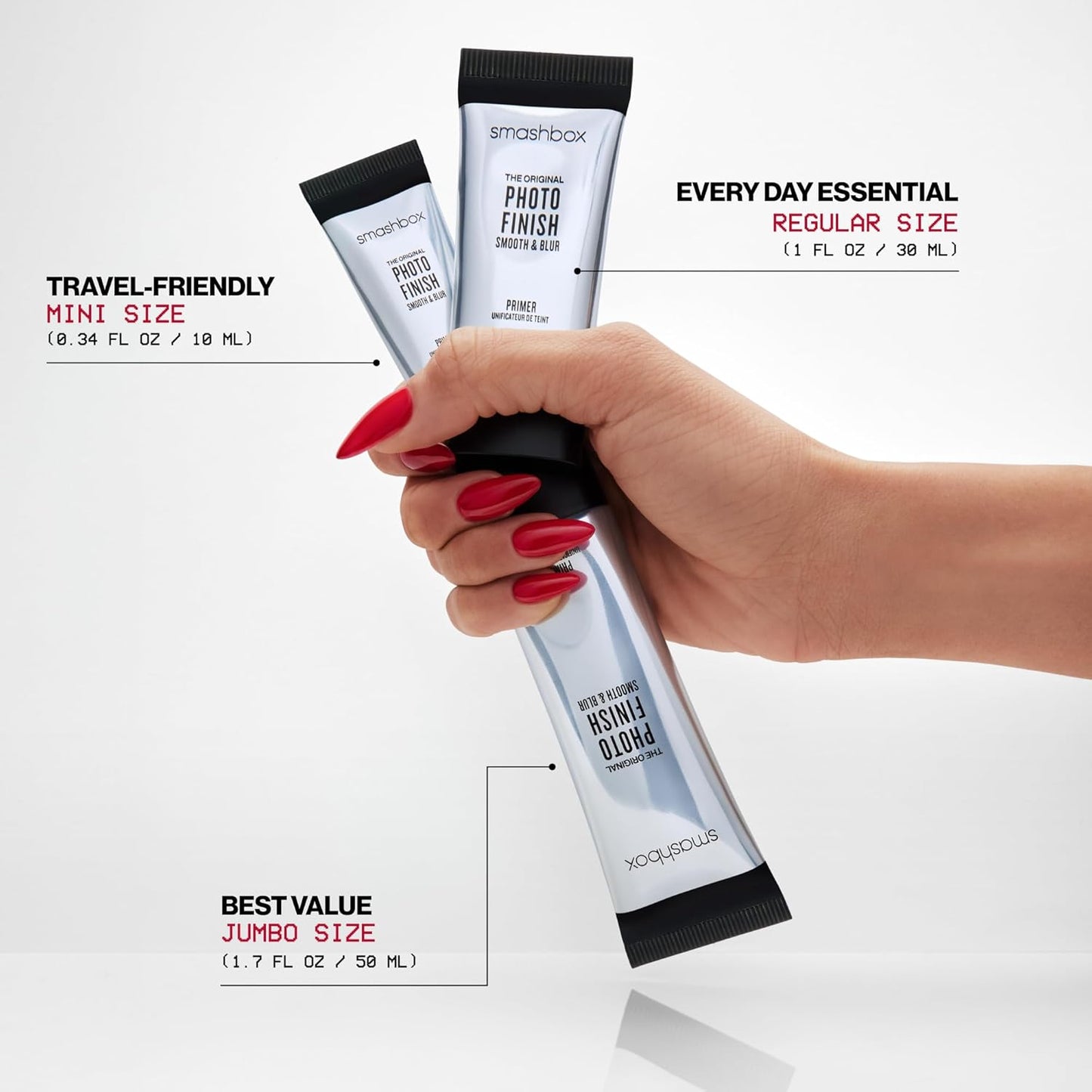 Smashbox The Original Photo Finish Makeup Primer - Instantly Smooths & Blurs Fine Lines | Vitamins A + E