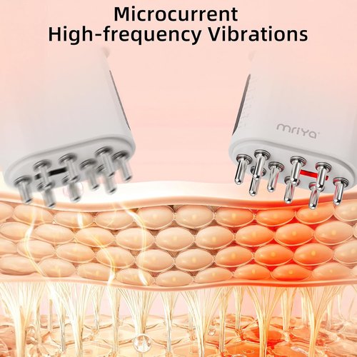 Mriya 2-in-1 Electric Hair Treatment Applicator & Massager Brush for Hair Growth | Essential Oil Application