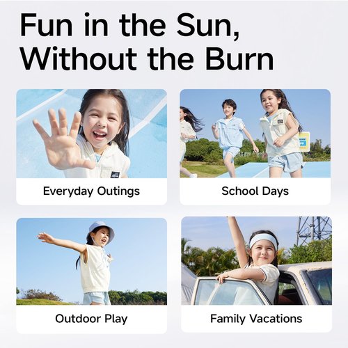Hi!papa Kids Mineral Sunscreen SPF 50 - Non-Nano Zinc Oxide Baby Sunblock for Sensitive Skin | 1.94oz