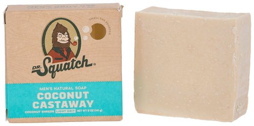 Dr Squatch Soap Bar Cocnut Castaway, 5 oz