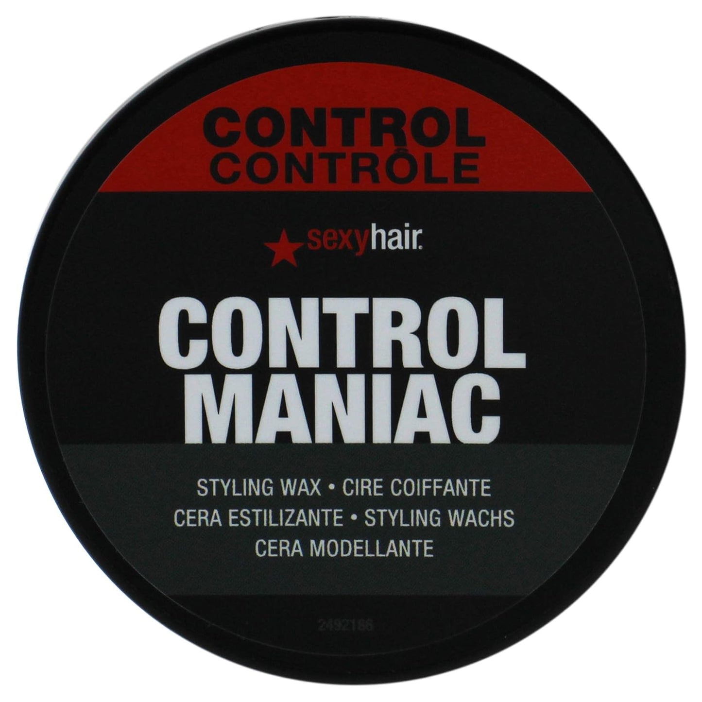 SexyHair Styling Wax - Control Maniac for Defined, Long-Lasting Styles | Adds Shine and Hold