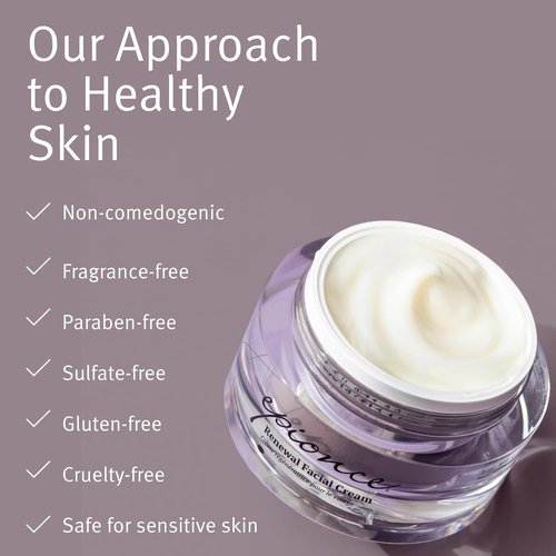 Epionce Renewal Facial Cream - Hydrating Anti-Aging Moisturizer for Dry & Sensitive Skin | Reduces Fine Lines