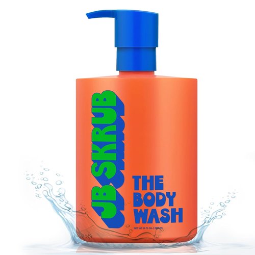 JB SKRUB Boys Body Wash - pH-Balanced Citrus Foaming Wash for Kids & Teens | 14 oz, No Harsh Ingredients