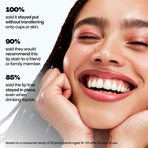 Sacheu Lip Liner STAY-N Peel Off Lip Stain — Long Lasting Waterproof Lip Tint with Hyaluronic Acid & Vitamin E — Transfer Proof Matte Finish, Vegan & Cruelty-Free (SINamon)