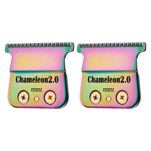 Babyliss PRO Replacement Blade - Compatible with FX707Z DLC 2.0 Trimmer FX787 & FX726 | 2 Pcs Chameleon