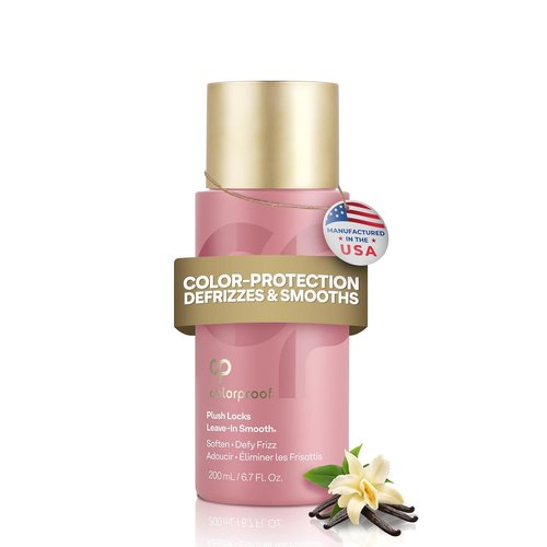 Plush Locks Leave-In Smoothing Lotion - Anti-Frizz, Reduces Blow Dry Time & Adds Shine | 6.7 fl oz