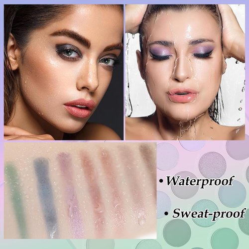Regine Switzerland Eyeshadow Palette - 30 Pigmented Matte & Shimmer Shades | Long-Lasting Waterproof