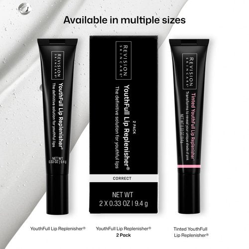 Revision Skincare YouthFull Lip Replenisher®, Moisturizing Lip Plumper with Hyaluronic Acid, Volumizing, Plumping and Anti Aging, 0.33 oz