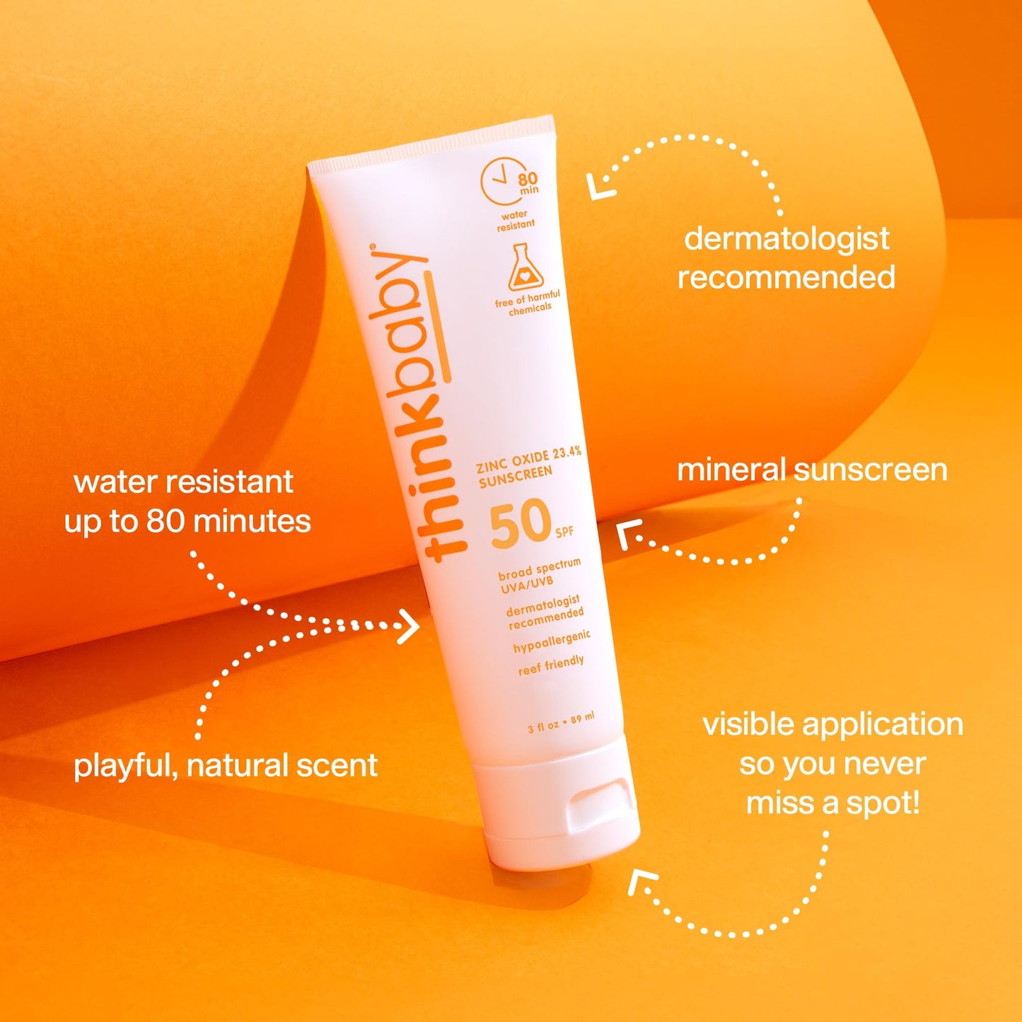 Thinkbaby SPF 50+ Baby Mineral Sunscreens