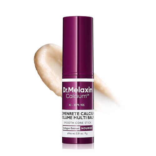 Dr. Melaxin Calcium Multi Balm Stick - All-in-One Hydrating Lip, Eye & Neck Balm | Korean Skincare, 0.31 oz