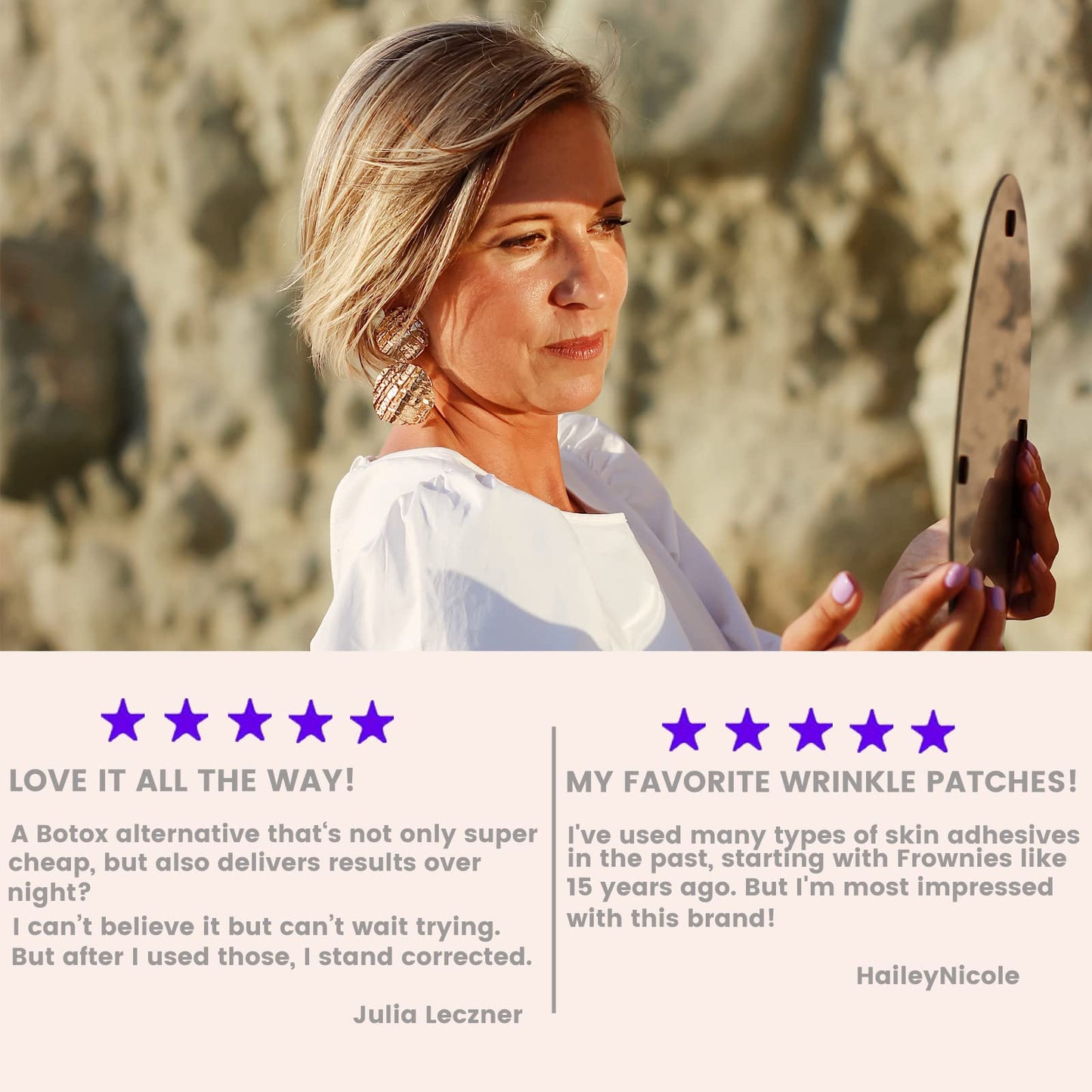 ENROSLU Face Wrinkle Patches 256Pcs - Clear Reusable Pads for Overnight Anti-Wrinkle Treatment - Fine Line Remover Strips to Smooth Eye, Mouth and Forehead - Train Facial Muscles for Smoother Skin