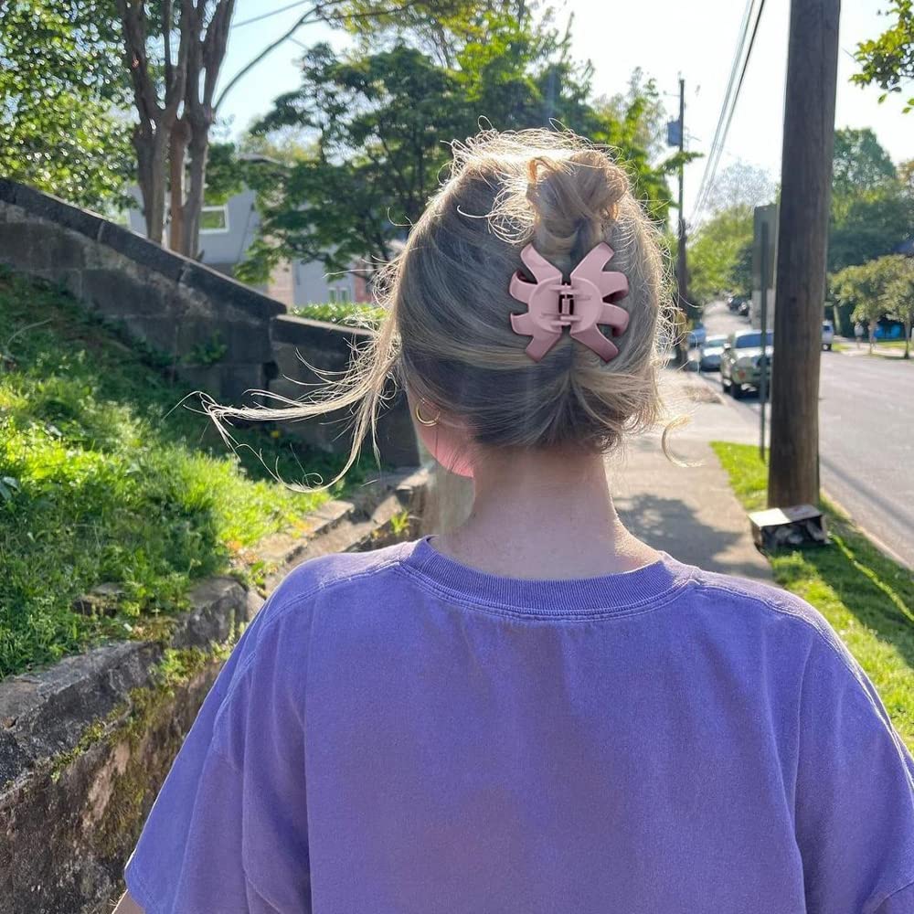 Hair Clips Claw Clips for Thick Hair 5Pcs Large Hair Clips 3.15'' Big Octopus Hair Clip Long Thick Medium Hair Neutral Jumbo Jaw Clips Hair Accessories for Women Girls
