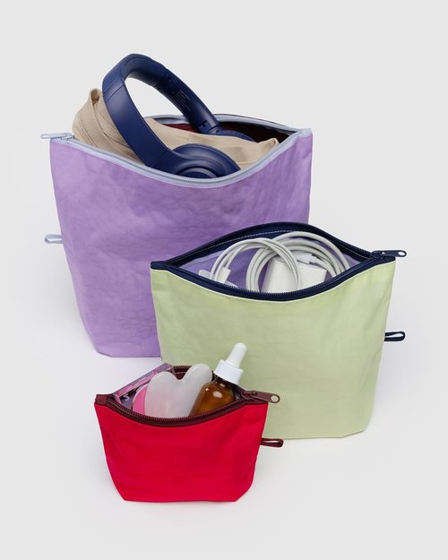 Baggu Go Pouch Set - Versatile Storage Solution for Travel | Stylish & Compact Design