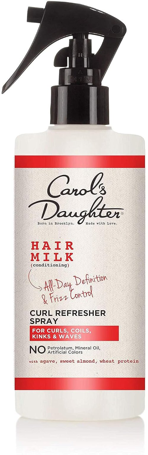 Carol's Daughter Hair Milk Curl Refresher Spray - Nourishing Formula for Coils & Waves | 10 fl oz