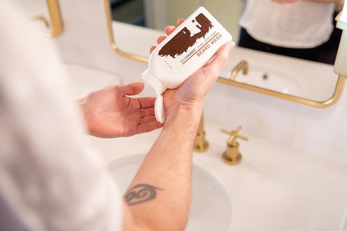 Billy Jealousy Beard Wash - Smooth, Manageable Facial Hair with Hydrating Aloe & Green Tea Extract