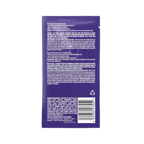 Clairol Professional Shimmer Lights Violet Toning Mask - Neutralize Brassy Tones for Refreshing Blonde Hair
