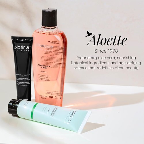 Aloette Sensitive Skin Toner - Gentle Hydrating Facial Toner for Dry & Sensitive Skin | Soothes & Cleanses