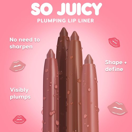 ColourPop So Juicy Plumping Lip Liner - Long-Lasting Formula for Visibly Plumped Lips | Group Chat (0.01 oz)