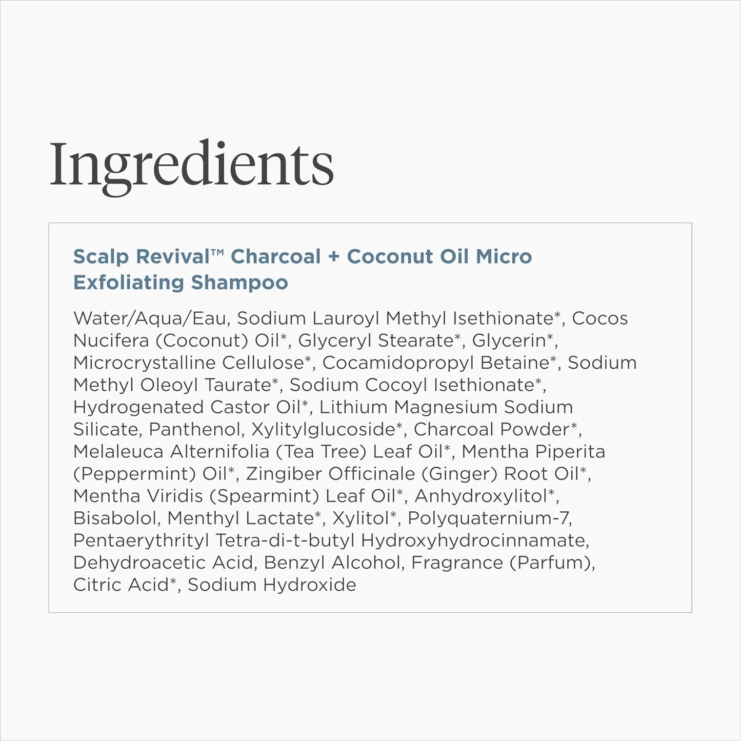 Briogeo Scalp Revival Shampoo - Charcoal & Coconut Oil Micro-Exfoliating Formula | Sulfate-Free Detox for Dry, Itchy Scalp | Vegan & Cruelty-Free