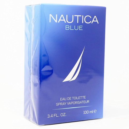 Nautica Blue Eau De Toilette - Refreshing 3.4 Oz | Invigorating Fragrance for Men