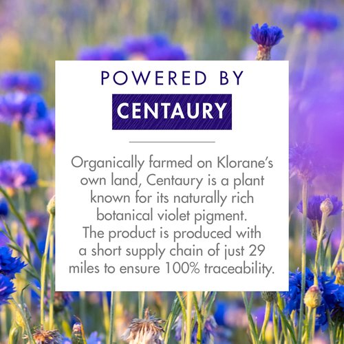 Klorane Purple Conditioner - Plant-Based Formula with Centaury for Brightening Blonde, Gray & White Hair | 6.7 fl. oz.