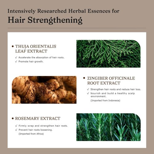 **Skiennix Biotin Ginger Volumizing Shampoo - Lightweight Cleansing for Oily Scalp & Fine Hair**