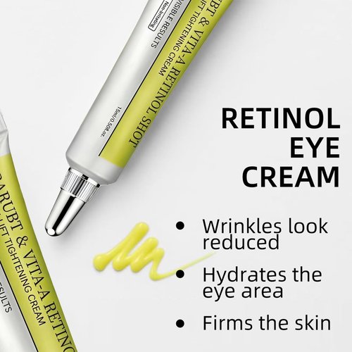 BARUBT Retinol Shot Tightening Booster Serum for Face - Hydrating Essence with Retinal 0.1% & Panthenol 1% to Minimize Pores & Reduce The Appearance of Wrinkles, Firming Facial, 15ml/0.5fl.oz.
