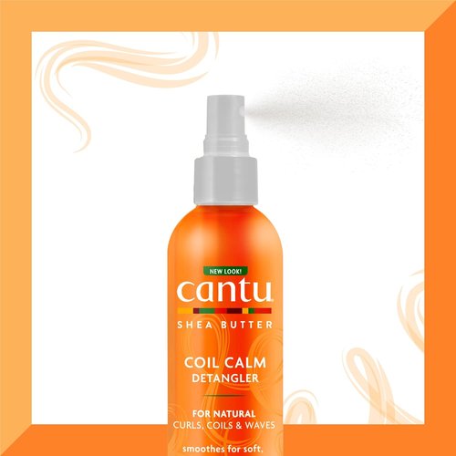 Cantu Coil Calm Detangler - Nourishing Shea Butter Formula for Natural Hair | 8 Fl Oz