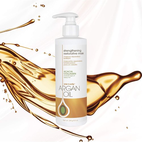 One 'n Only Hair Mask - Strengthening Argan Oil Treatment for Moisture & Color Protection | 8.5 Ounce