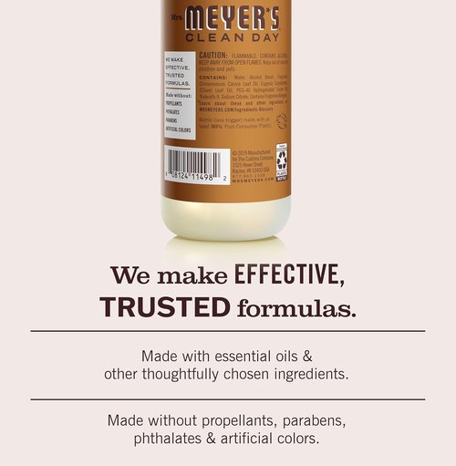 Mrs. Meyer's Clean Day Room Spray - Acorn Spice Scent | 8 Fl Oz Bottle for Fresh Home Fragrance