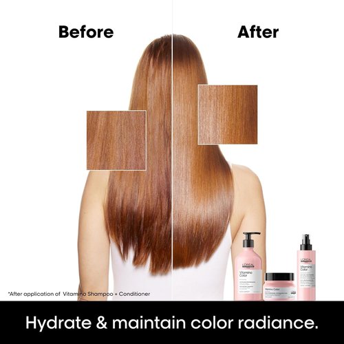 L'Oréal Professionnel Vitamino Color Hair Mask - Protects Color, Enhances Shine & Moisturizes Hair