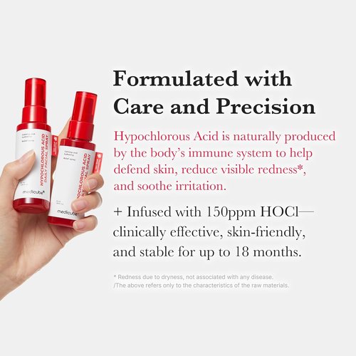 Medicube Power Soothing Spray - Hypochlorous Acid Facial Mist for All Skin Types | 1.69 fl. oz | Daily Calming Care