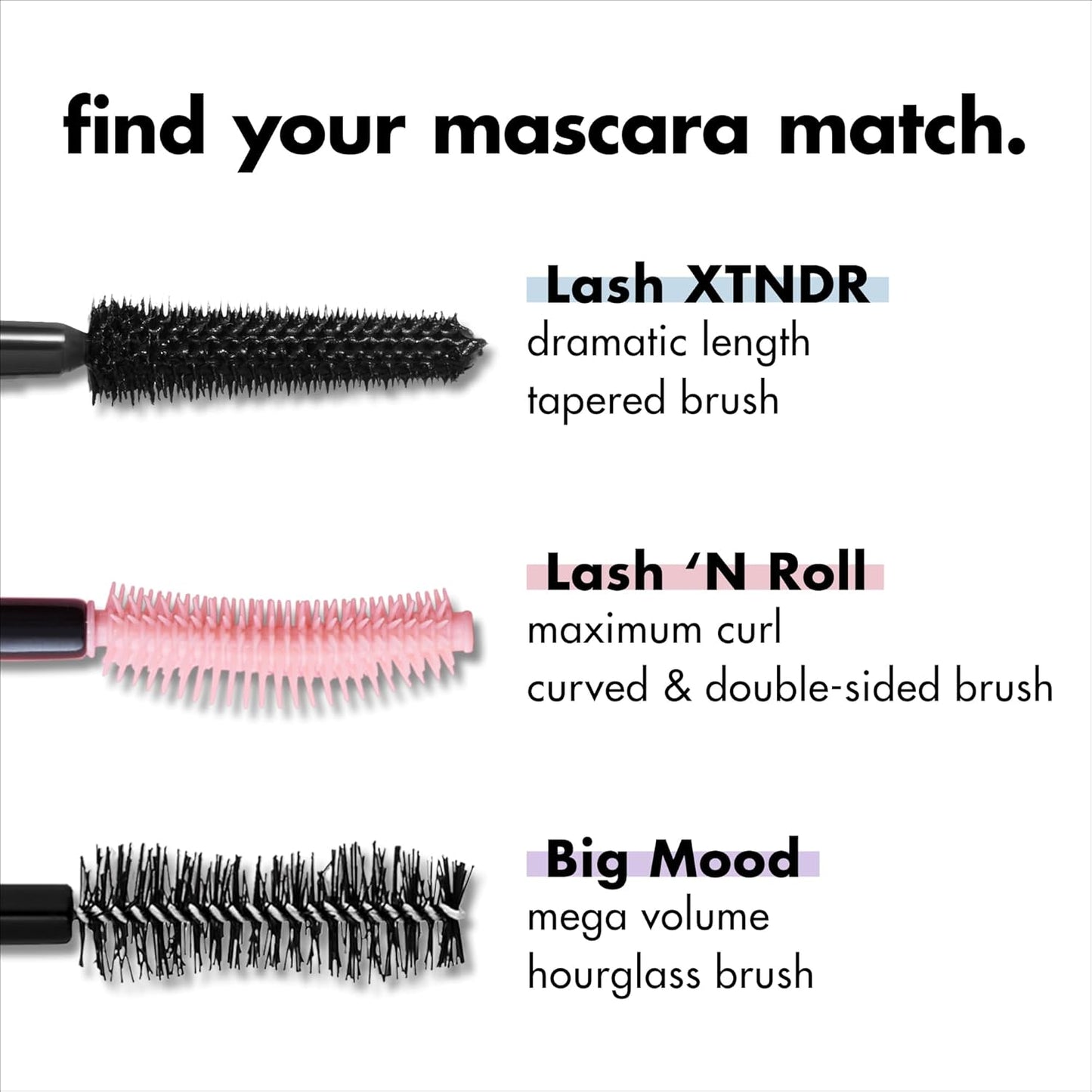 e.l.f. Lash XTNDR Mascara - Tubing Technology for Clump-Free, Flake-Free Lash Extensions | Pitch Black, Vegan & Cruelty-Free