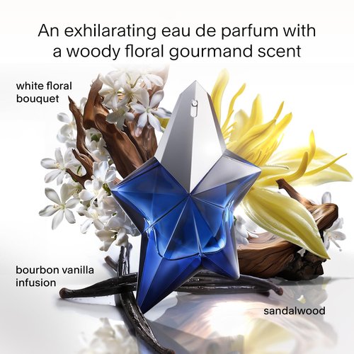 Mugler Angel Elixir - Women's Eau de Parfum - Floral & Woody Scent with Sandalwood, Amber & Vanilla