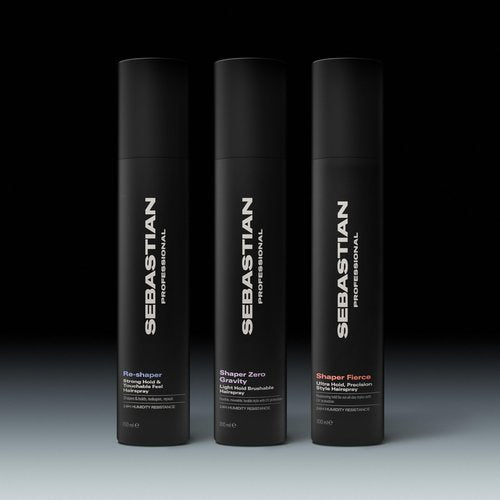 Sebastian Professional Shaper Zero Gravity Hairspray | Brushable-Lightweight, Flexible Hold | 10.6 oz | Packaging May Vary