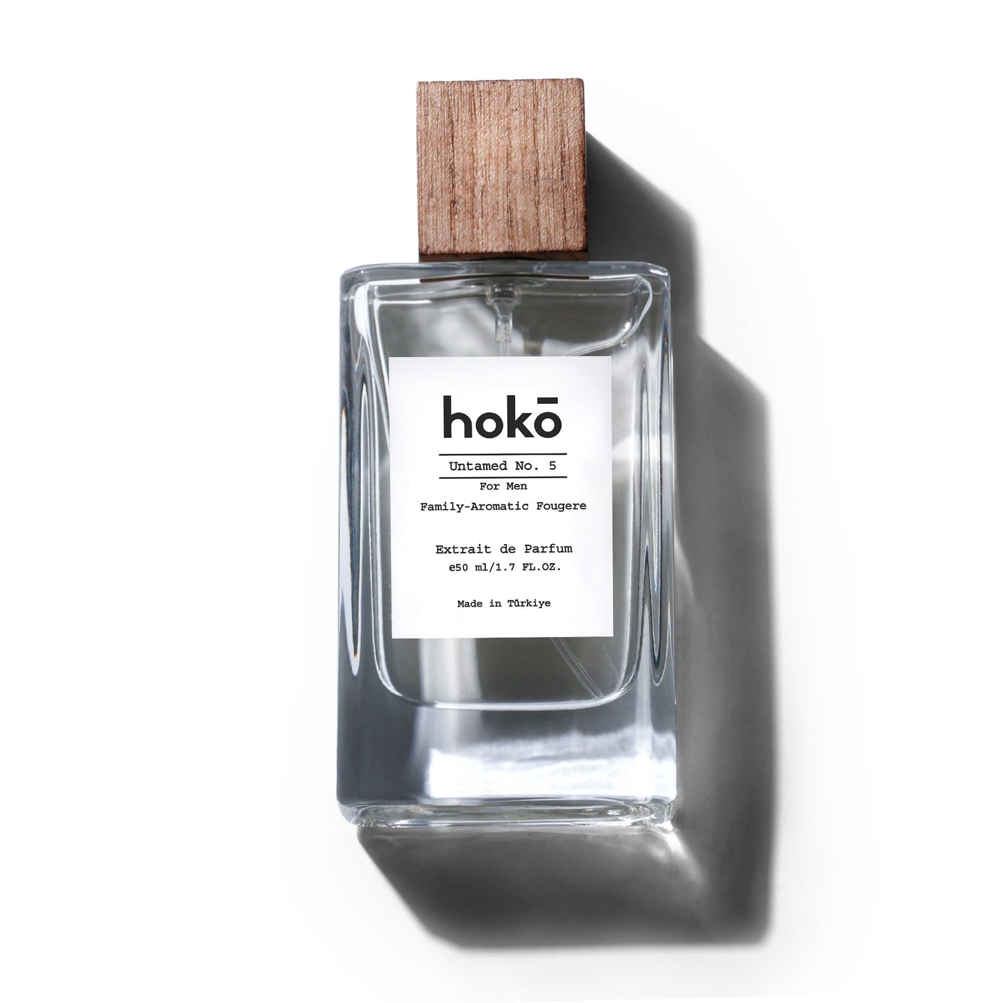 HOKO Untamed No. 5, inspired by Sauvage For Men Extrait de Parfum Cologne For Men Size 1.7Oz/50ml, Vegan, Paraben Free