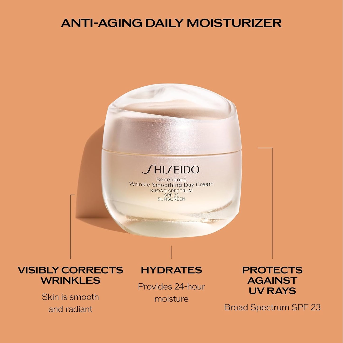 Shiseido Clarifying Cleansing Foam 125 mL | Benefiance Wrinkle Smoothing Day Cream 50 mL