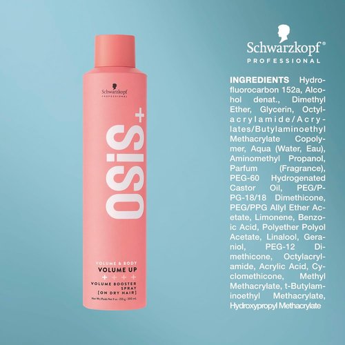 OSiS+ Volume Up Booster Spray - Lightweight Spray for Flexible Volume Control | 200ml