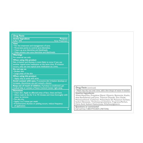 Peter Thomas Roth | Even Clearer™ Therapeutic Sulfur Mask - Deep Cleansing for Pores & Oil Control