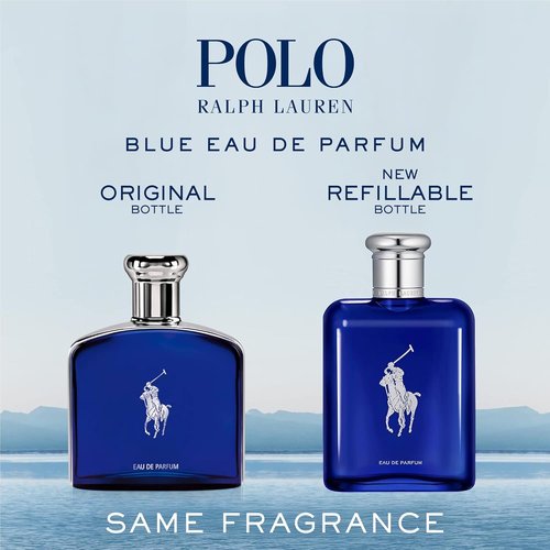 Ralph Lauren Fragrances - Polo Blue Eau de Parfum - Fresh Men's Cologne with Citrus & Bergamot - 4.2 oz