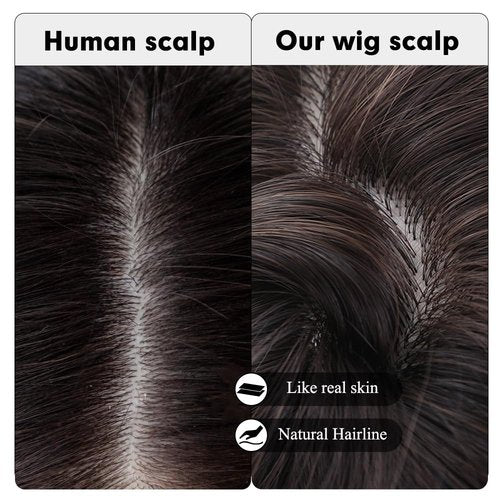 Allbell Ginger Orange Wigs for Women, Short Wavy Bob Wig,Bob Wig with Bangs,Synthetic Short Curly Wave Wigs, Costume Wig,Pastel Wig, Fiber Hair Wigs for Cosplay