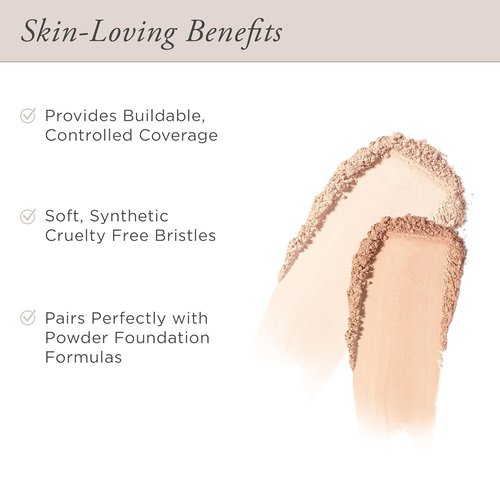 PÜR MINERALS Chisel Brush - Flat Top Makeup Brush with Synthetic, Cruelty-Free Bristles, 1 Ct.