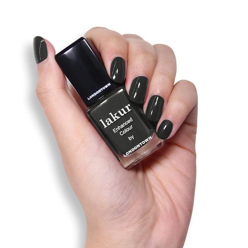 LONDONTOWN Lakur Nail Polish - Long-Lasting, Streak-Free, Chip-Resistant | Non-Toxic Vegan Color, 0.4 Fl Oz - Put the Kettle On